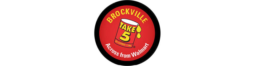 logo - TAKE 5 OIL CHANGE & TIRES, Brockville